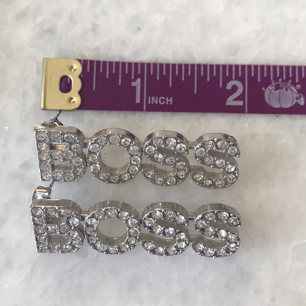 BOSS EARRINGS - Picture 3 of 6